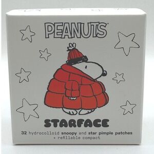 Starface X Snoopy Limited Collection Pimple Patches 32 Count Refillable Compact